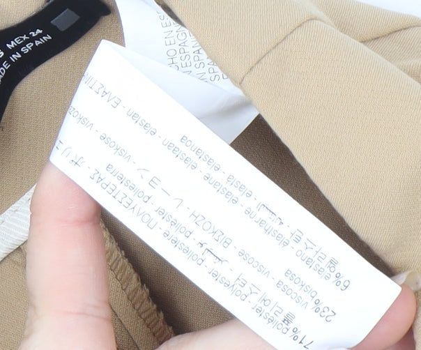 Zara Women's Beige Sailor Shorts XS Casual