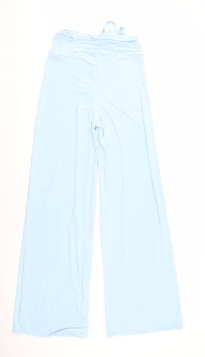 Womens UK Size 12 PRETTYLITTLETHING   Blue Trousers