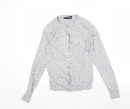 Womens UK Size 8 Marks and Spencer Grey Cardigan Jumper