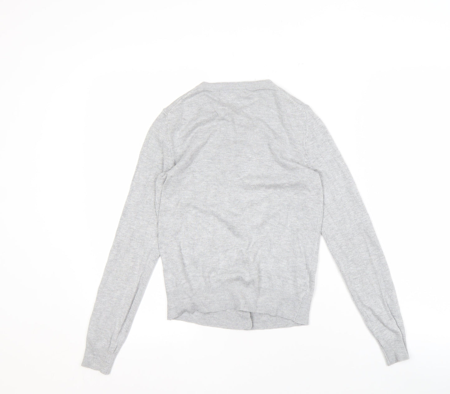 Womens UK Size 8 Marks and Spencer Grey Cardigan Jumper