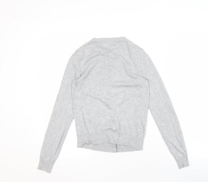Womens UK Size 8 Marks and Spencer Grey Cardigan Jumper