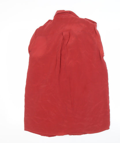 Womens UK Size 12 MNG Collection Red Basic