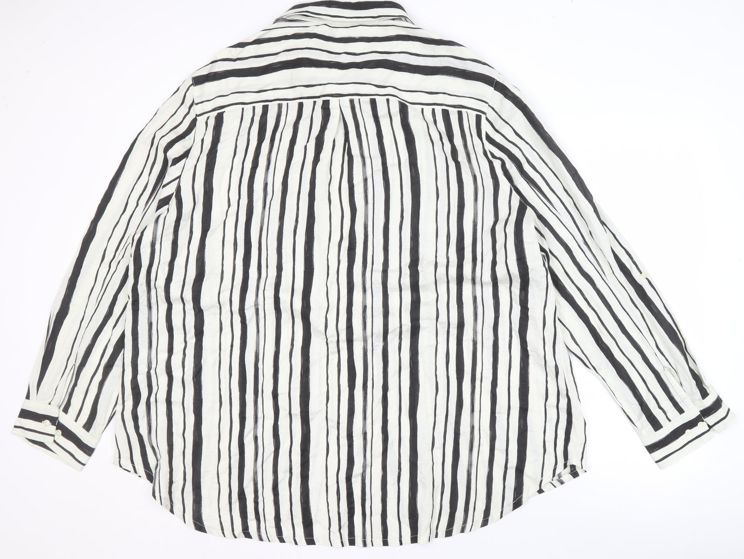 Capsule Women's Multicoloured Striped Button-Up Shirt