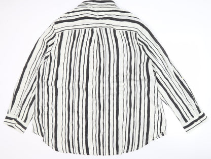 Capsule Women's Multicoloured Striped Button-Up Shirt