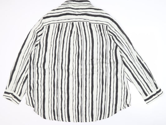 Capsule Women's Multicoloured Striped Button-Up Shirt