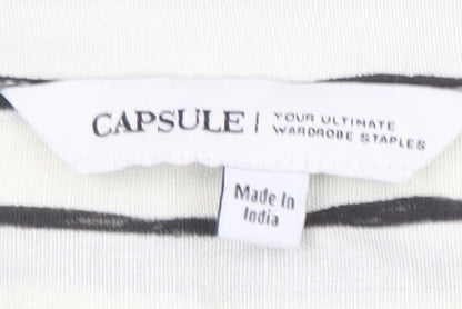 Capsule Women's Multicoloured Striped Button-Up Shirt