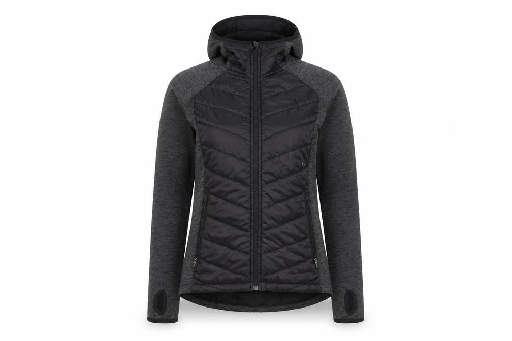 Womens UK Size 12 H&M Black Puffer Jacket