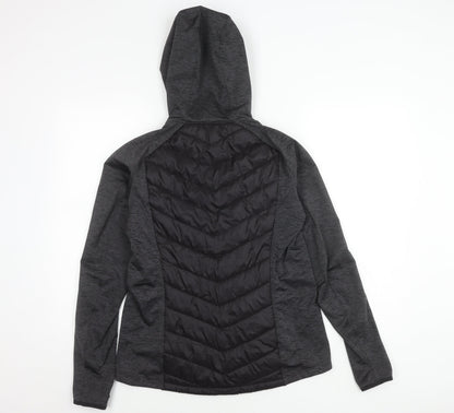 Womens UK Size 12 H&M Black Puffer Jacket