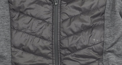 Womens UK Size 12 H&M Black Puffer Jacket