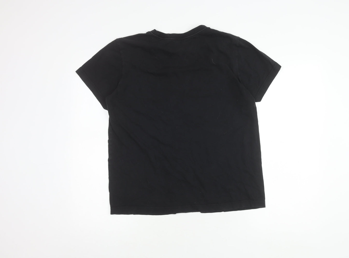 Unisex Adults UK Size M adidas Black Basic T-Shirt