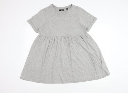 Brave Soul Women’s Grey Trapeze Dress Size 10