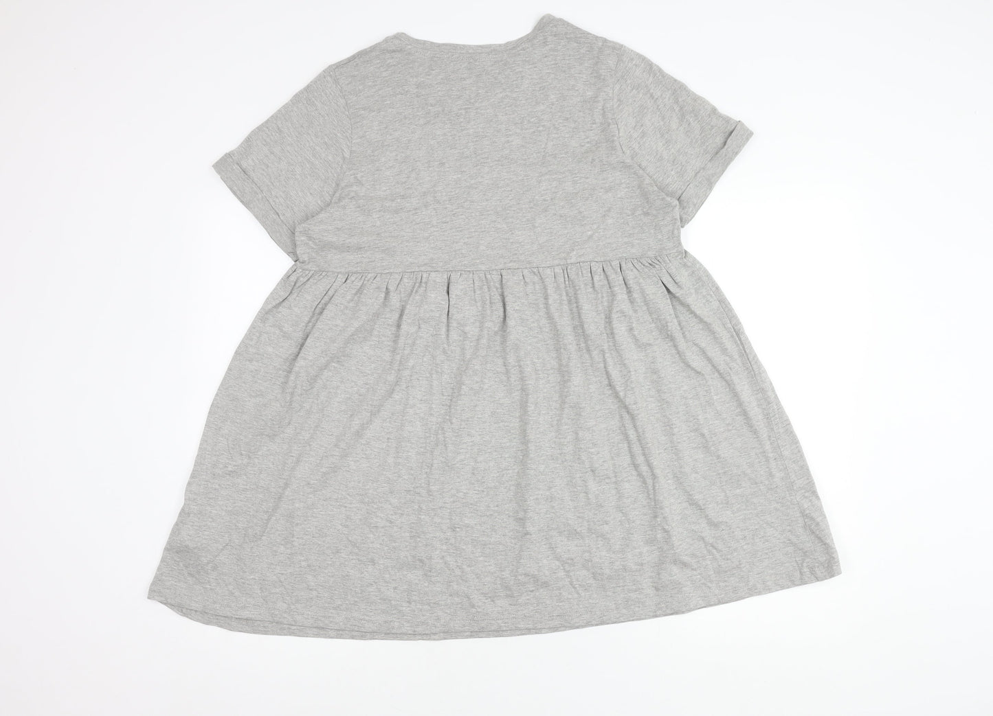 Brave Soul Women’s Grey Trapeze Dress Size 10