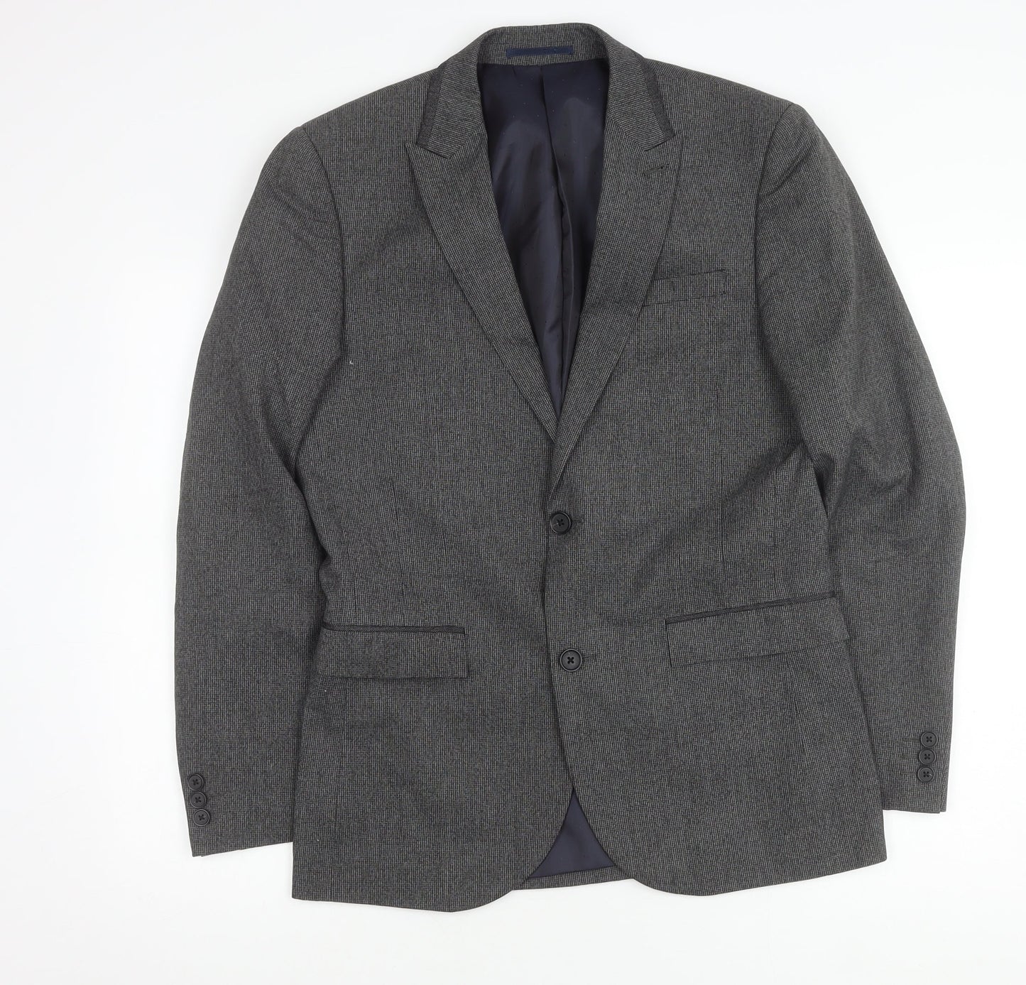 Mens UK Size 38 NEXT Regular Grey Suit Jacket