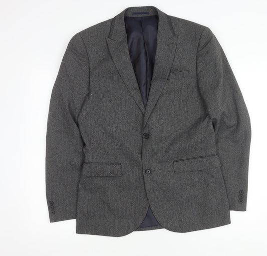 Mens UK Size 38 NEXT Regular Grey Suit Jacket