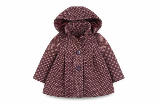 Monsoon Girls Multicoloured Hooded Coat 12-18 Months