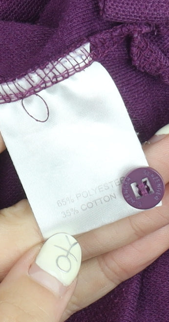 Slazenger Men's Purple 2XL Polo Short Sleeve Shirt