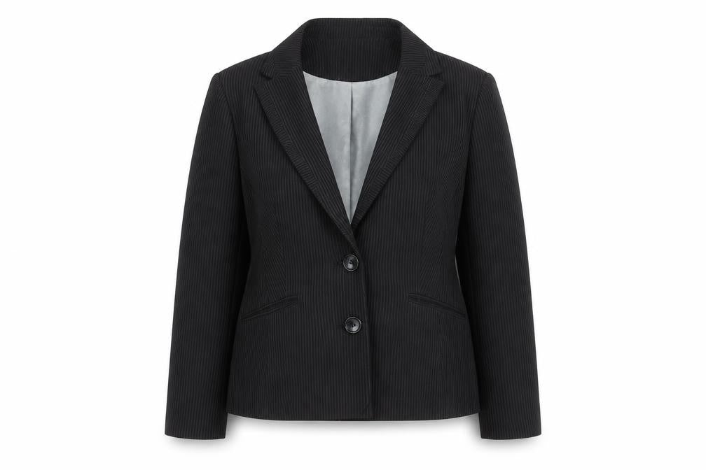 Womens UK Size 14 Debenhams Petites Black Suit Jacket