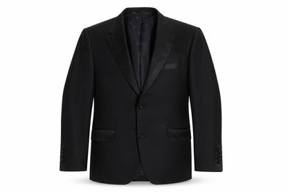 Mens UK Size 40 Daniel Hechter Regular Black Suit Tuxedo
