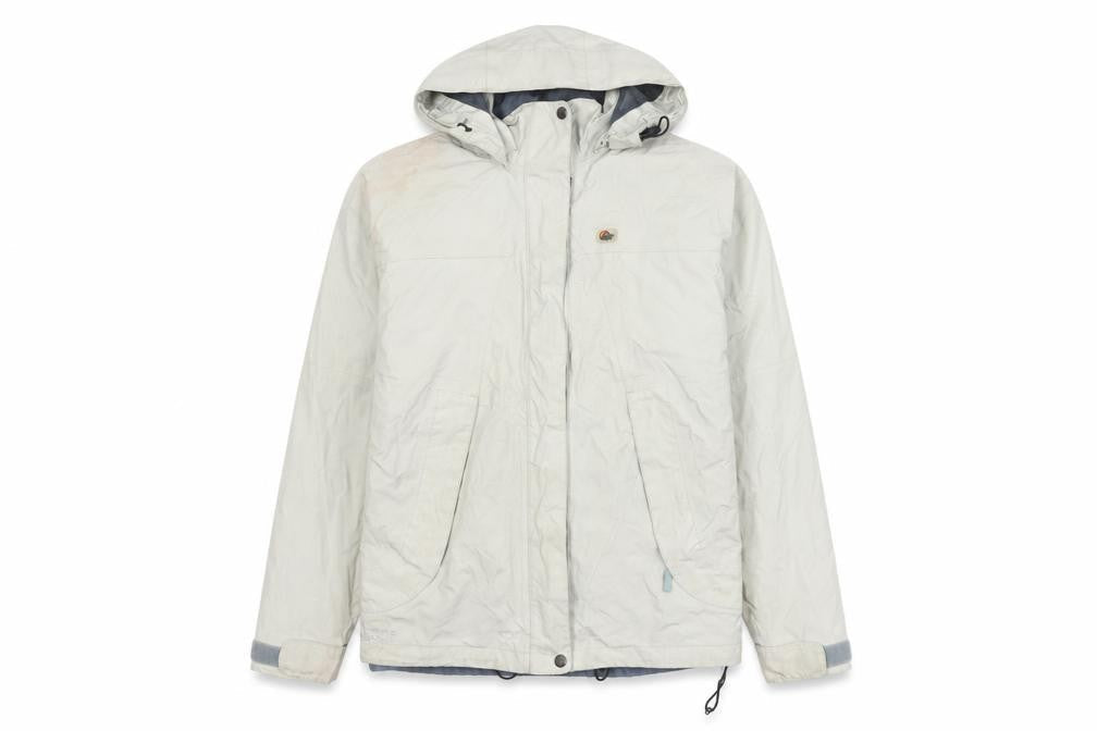 Womens UK Size M Lowe Alpine Ivory Rain Coat