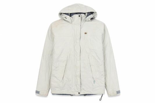 Womens UK Size M Lowe Alpine Ivory Rain Coat