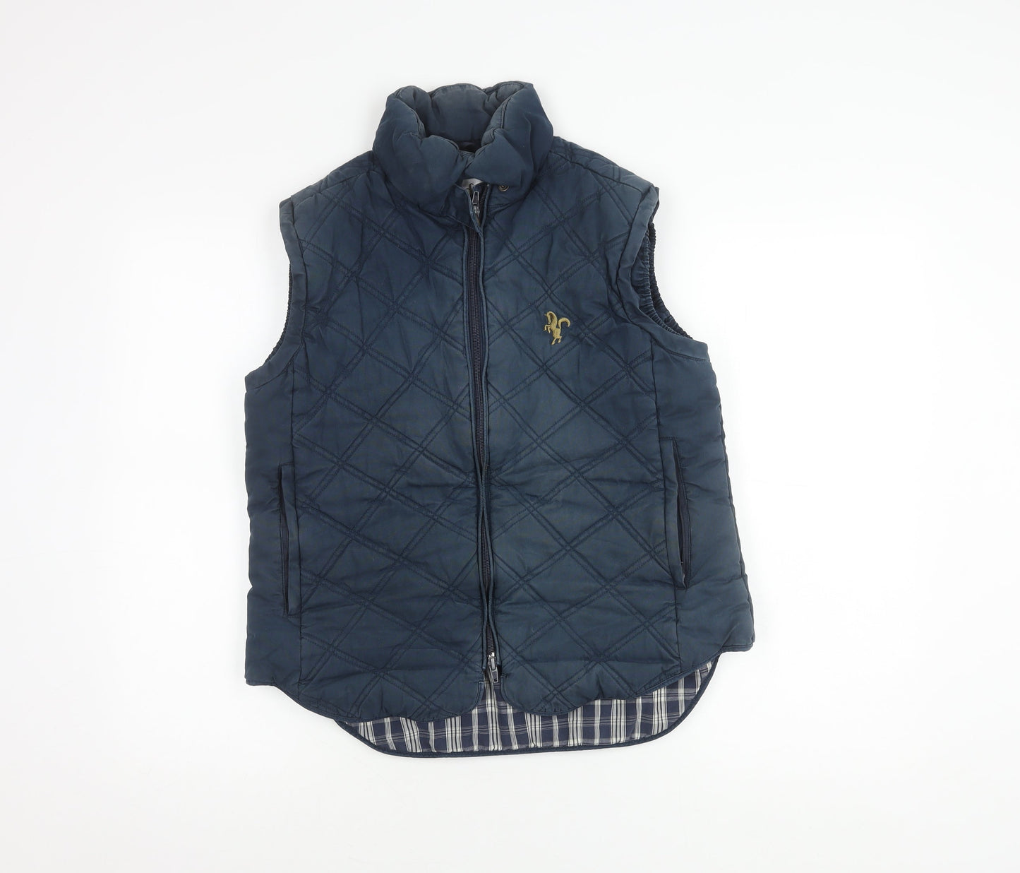 Caldene Women's Blue Quilted Waistcoat M