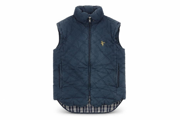 Caldene Women's Blue Quilted Waistcoat M