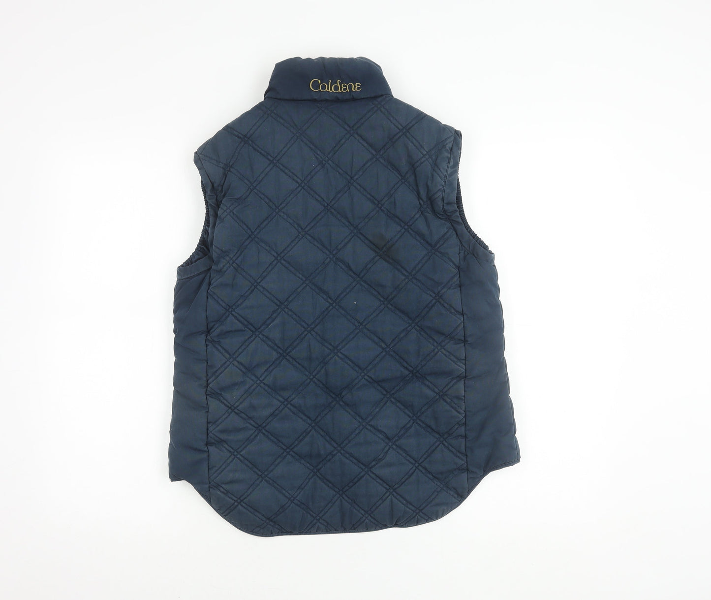 Caldene Women's Blue Quilted Waistcoat M