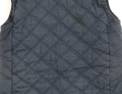 Caldene Women's Blue Quilted Waistcoat M