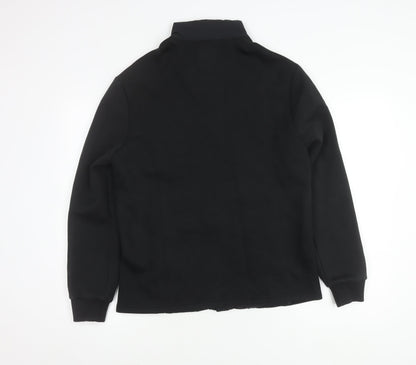 ARNE Men's Black Zip Jacket, Size S