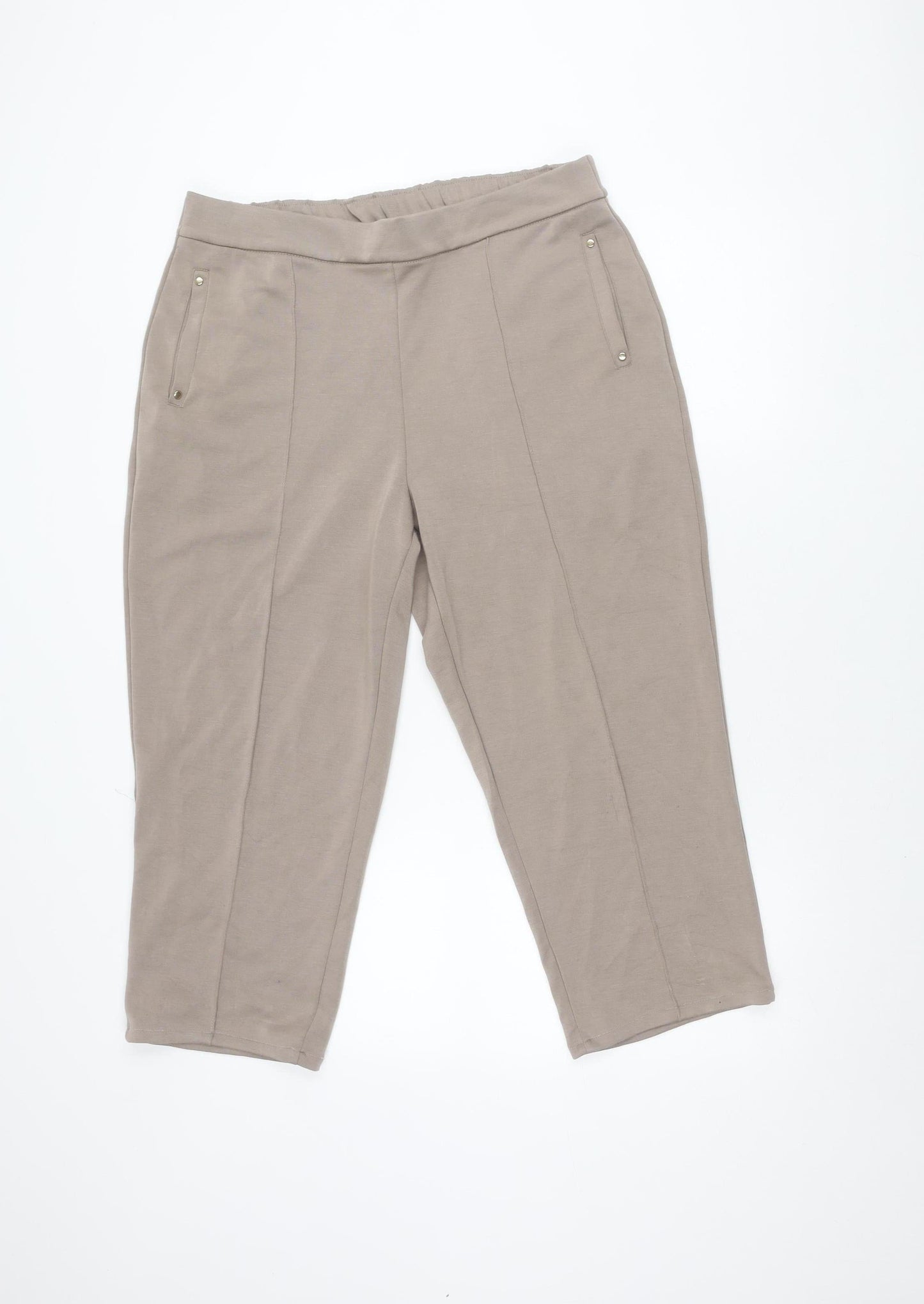 Elie Tahari Women's Brown Trousers L