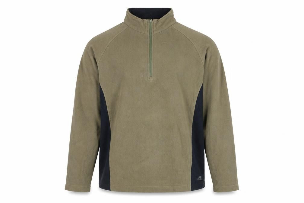 Mens UK Size L Marks and Spencer Multicoloured 1/4 Zip Sweatshirt