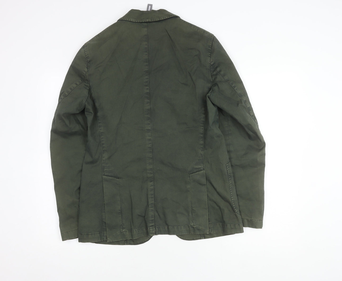 ASFALTO Men's Green Blazer Jacket UK 36