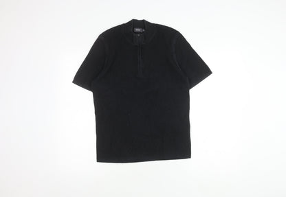 Unisex Adults UK Size XL Mexx Black  T-Shirt