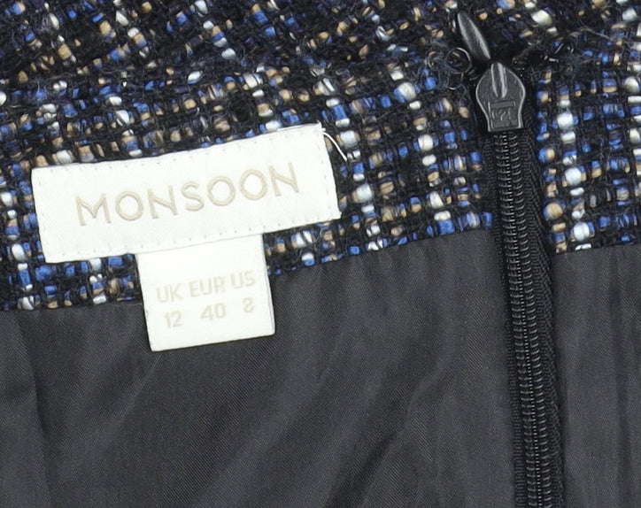 Monsoon Women's Multicoloured Sheath Dress, Size 12