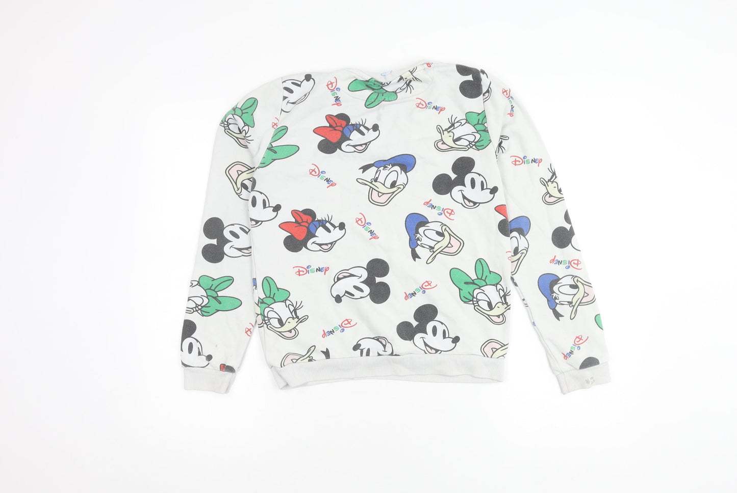 Disney Boys Mickey Pullover Sweatshirt 11-12 Years Multicoloured