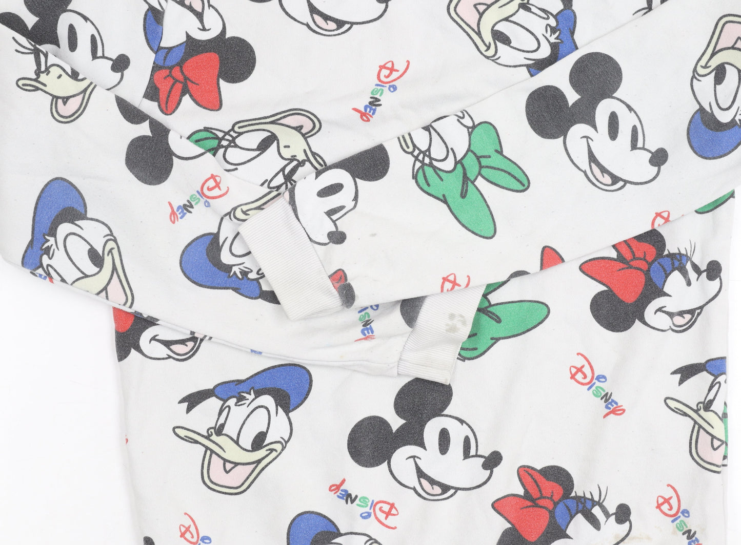 Disney Boys Mickey Pullover Sweatshirt 11-12 Years Multicoloured