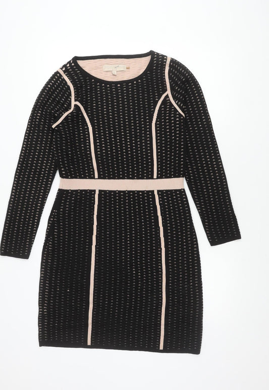 Fenn Wright Manson Women's Black Knit Dress M