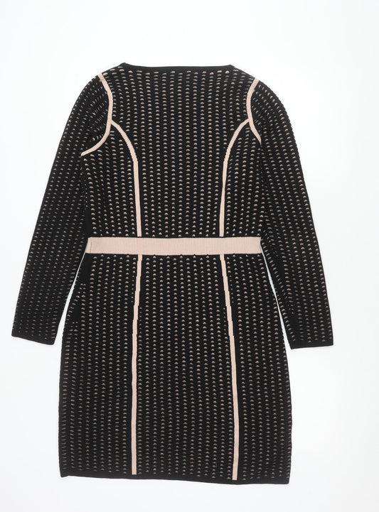 Fenn Wright Manson Women's Black Knit Dress M