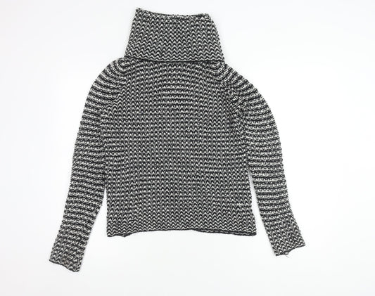 Womens UK Size Large Zara Multicoloured Pullover Jumper