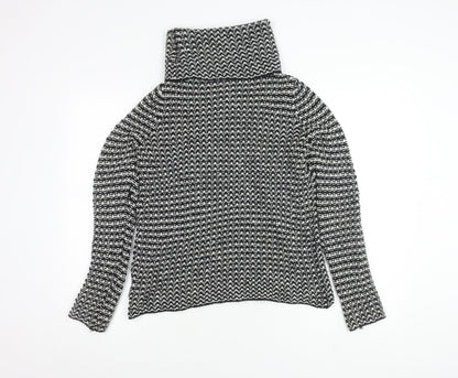 Womens UK Size Large Zara Multicoloured Pullover Jumper
