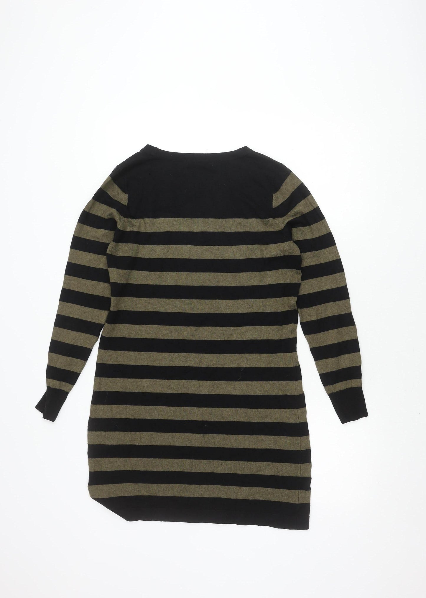 Womens UK Size 12 Marks and Spencer Black Tunic Jumper