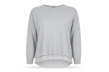 Womens UK Size 10 Marks and Spencer Grey Pullover Jumper