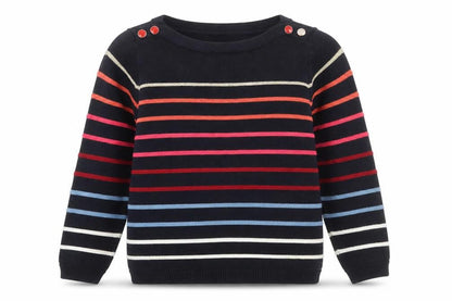 Womens UK Size 12 Julipa Multicoloured Pullover Jumper