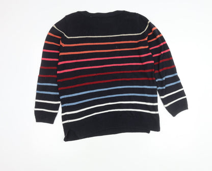 Womens UK Size 12 Julipa Multicoloured Pullover Jumper