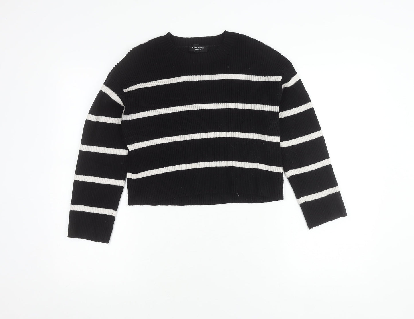 Womens UK Size M New Look Black Pullover Jumper