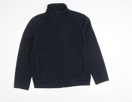 Mens UK Size M Marks and Spencer Blue Basic Jacket