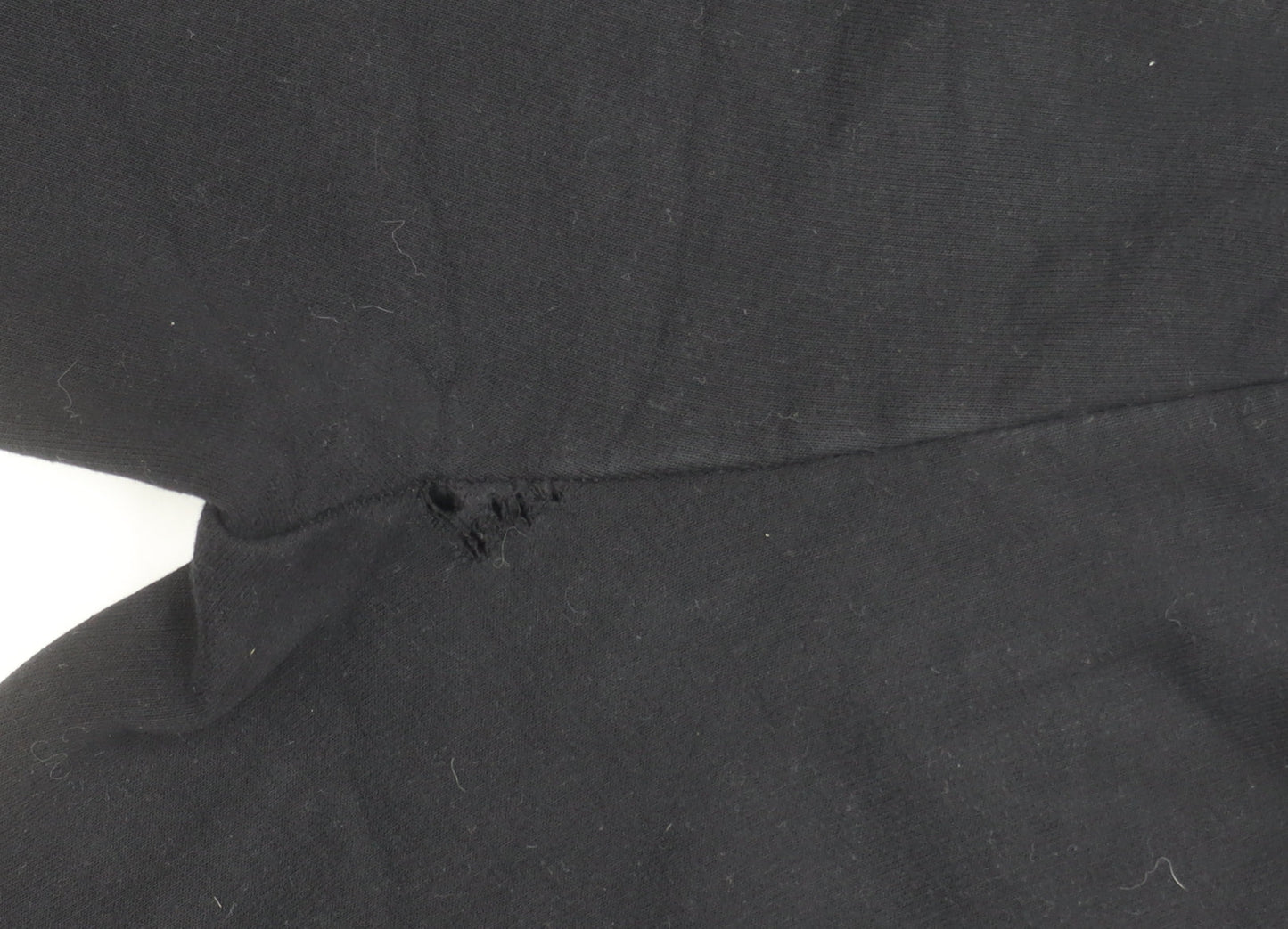 Mens UK Size S MP Regular Fit Jogger Black Trousers