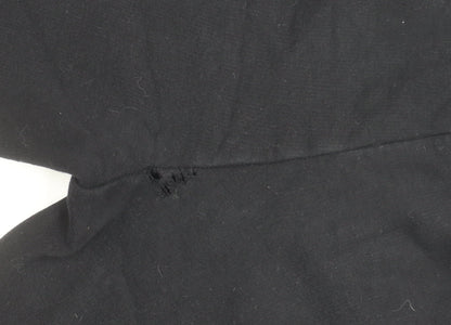 Mens UK Size S MP Regular Fit Jogger Black Trousers