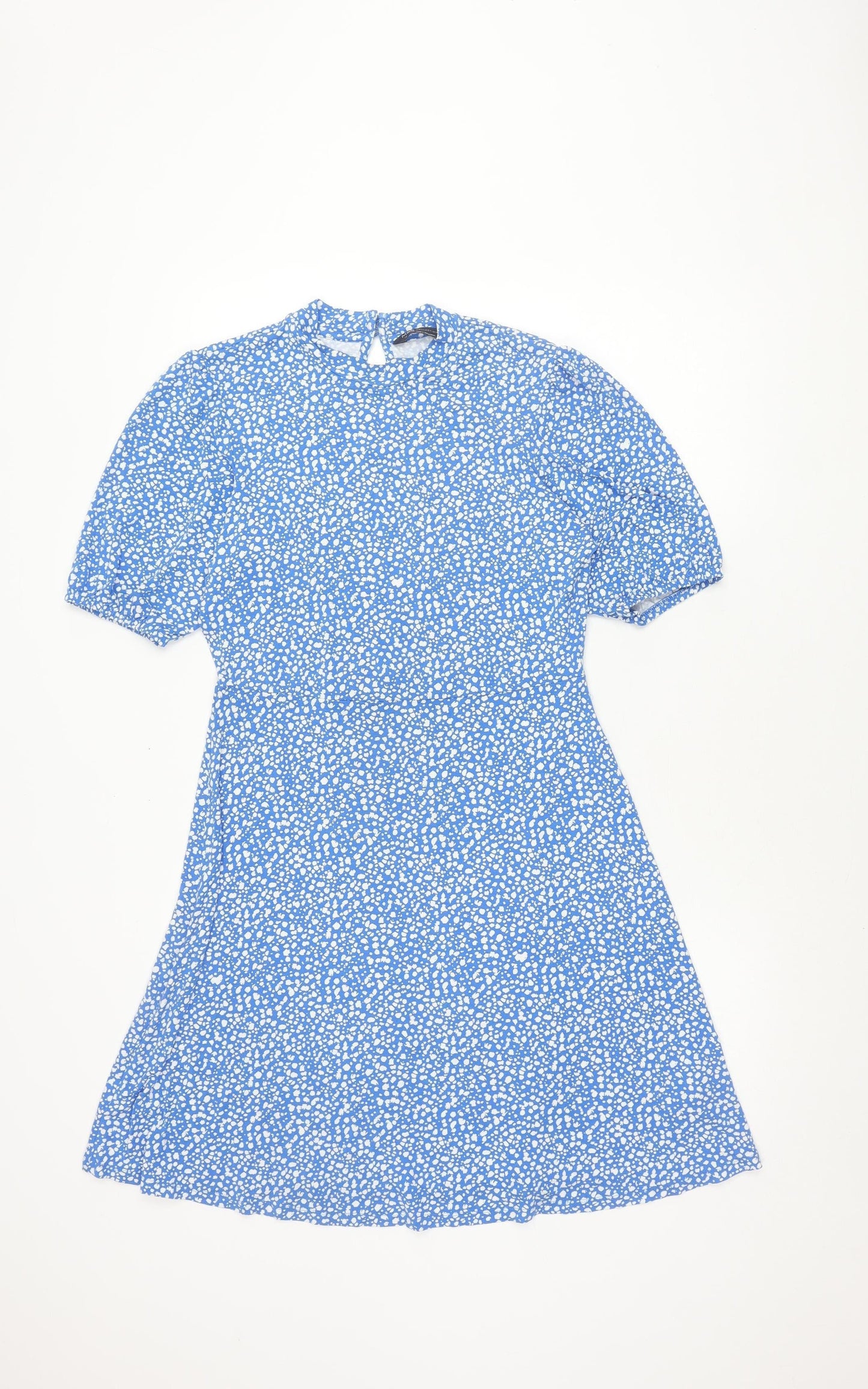 Marks and Spencer Blue Animal Print Dress, Size 10