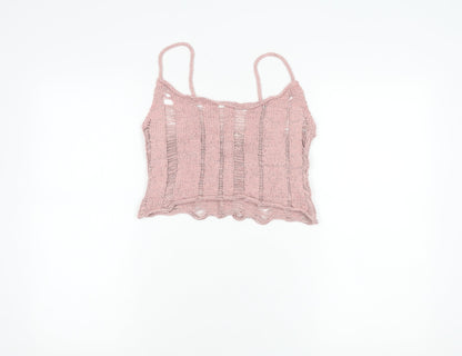 Womens UK Size M Urban Outfitters Pink Camisole Tank